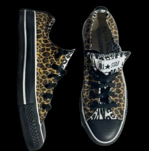 Converse All Star Lo Chucks Animal Print Shoes
